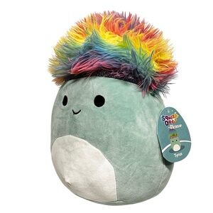 NWT TYRUS Rainbow Hair Dinosaur SquishDoos Original Squishmallow by‎ Kelly